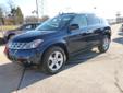 Holz Motors
5961 S. 108th pl, Hales Corners, Wisconsin 53130 -- 877-399-0406
2005 Nissan Murano Pre-Owned
877-399-0406
Price: $16,995
Wisconsin's #1 Chevrolet Dealer
Click Here to View All Photos (12)
Wisconsin's #1 Chevrolet Dealer
Description:
Â 
GREAT