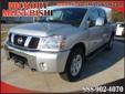Hickory Mitsubishi
1775 Catawba Valley Blvd SE, Hickory , North Carolina 28602 -- 866-294-4659
2005 Nissan Titan LE 4x4 Truck Pre-Owned
866-294-4659
Price: $19,975
Free Car Fax Report on our website!
Free Car Fax Report on our website!
Description:
Â 
This