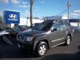 Herb Connolly Hyundai
520 Worcester Rd, Framingham, Massachusetts 01702 -- 508-598-3801
2005 Nissan Xterra S Pre-Owned
508-598-3801
Price: $12,000
Free CarFax Report!
Click Here to View All Photos (22)
Call for reduced pricing! 
Description:
Â 
CARFAX 1