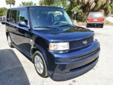 2005 Scion xB 5dr Wgn Manual
Exterior Blue. Interior.
113,957 Miles.
4 doors
Front Wheel Drive
Sedan
Contact Ideal Used Cars, Inc 239-337-0039
2733 Fowler St, Fort Myers, FL, 33901
Vehicle Description
Bad credit? No credit? or Good Credit? WE HAVE