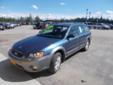 2005 Subaru Outback 4 Door Wagon - $10,995
More Details: http://www.autoshopper.com/used-trucks/2005_Subaru_Outback_4_Door_Wagon_Fairbanks_AK-67059488.htm
Click Here for 1 more photos
Miles: 55972
Stock #: CO2472
North Star Auto Sales
907-458-0593
