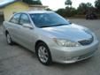 2005 Toyota Camry 4dr Sdn LE V6 Auto
Exterior Silver. Interior.
115,654 Miles.
4 doors
Front Wheel Drive
Sedan
Contact Ideal Used Cars, Inc 239-337-0039
2733 Fowler St, Fort Myers, FL, 33901
Vehicle Description
v03DFM gs9GOV b36EIQ ansIRS