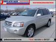 Johns Auto Sales and Service Inc.
5435 2nd Ave, Â  Des Moines, IA, US 50313Â  -- 877-362-0662
2005 Toyota Highlander 4X4
Price: $ 13,995
Apply Online Now 
877-362-0662
Â 
Â 
Vehicle Information:
Â 
Johns Auto Sales and Service Inc. 
View our Inventory
Click to