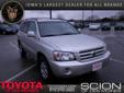 Price: $10999
Make: Toyota
Model: Highlander
Color: Silver
Year: 2005
Mileage: 121680
This is the vehicle for you if you're looking to get great gas mileage on your way to work*** Are you hunting for a amazing value in a vehicle? Well, with this fabulous