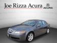 Joe Rizza Acura
8150 W 159th St , Â  Orland Park, IL, US -60462Â  -- 877-849-9788
2006 Acura TL Tech
Low mileage
Price: $ 17,990
Ask for a free AutoCheck report. 
877-849-9788
About Us:
Â 
Thank you for visiting Joe Rizza Acura's virtual showroom,