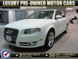 LUXURY PREOWNED MOTORCARS
8559 E ARTESIA BLVD, BELLFLOWER, California 90706 -- 888-208-5554
2006 Audi A4 2.0T Pre-Owned
888-208-5554
Price: $14,950
Click Here to View All Photos (17)
Description:
Â 
We are pleased to offer you this Fantastic 2006 AUDI A4