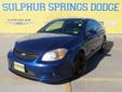 Â .
Â 
2006 Chevrolet Cobalt SS Supercharged
$10991
Call (903) 225-2865 ext. 79
Sulphur Springs Dodge
(903) 225-2865 ext. 79
1505 WIndustrial Blvd,
Sulphur Springs, TX 75482
AWESOME!! Non-Smoker. LOW MILES!!! 90481 Huge Power Sun Roof w/Sun Shield. Easy to