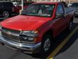Â .
Â 
2006 Chevrolet Colorado Reg Cab 111.2" WB 2WD
$9995
Call 417-796-0053 DISCOUNT HOTLINE!
Friendly Ford
417-796-0053 DISCOUNT HOTLINE!
3241 South Glenstone,
Springfield, MO 65804
Perfect for running errands, or back to school! This budget-friendly