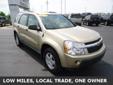 Price: $13450
Make: Chevrolet
Model: Equinox
Year: 2006
Mileage: 45386
Check out this 2006 Chevrolet Equinox LS with 45,386 miles. It is being listed in Evansville, IN on EasyAutoSales.com.
Source: