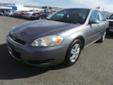 .
2006 Chevrolet Impala LT 3.5L
$10995
Call (509) 203-7931 ext. 186
Tom Denchel Ford - Prosser
(509) 203-7931 ext. 186
630 Wine Country Road,
Prosser, WA 99350
Accident Free Auto Check! 21 City and 31 Highway MPG! Land a score on this 2006 Chevrolet