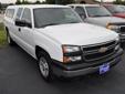 Â .
Â 
2006 Chevrolet Silverado 1500 Ext Cab 2WD
$14995
Call 417-796-0053 DISCOUNT HOTLINE!
Friendly Ford
417-796-0053 DISCOUNT HOTLINE!
3241 South Glenstone,
Springfield, MO 65804
Take a look at this nice 2006 Chevrolet Silverado extra-cab. Very good