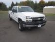 Larry Miller Hyundai Hillsboro
2871 SE Tualatin Valley Hwy, Hillsboro, Oregon 97123 -- 503-789-4557
2006 Chevrolet Silverado 2500 Pre-Owned
503-789-4557
Price: $22,575
Call for locked-in online pricing!
Click Here to View All Photos (24)
Call for