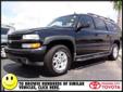 Â .
Â 
2006 Chevrolet Suburban
$17914
Call 855-299-2434
Panama City Toyota
855-299-2434
959 W 15th St,
Panama City, FL 32401
Panama City Toyota - "Where Relationships are Born!"
Vehicle Price: 17914
Mileage: 84814
Engine: Gas/Ethanol V8 5.3L/327
Body Style: