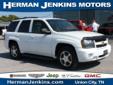 Â .
Â 
2006 Chevrolet TrailBlazer
$12933
Call (731) 503-4723 ext. 4783
Herman Jenkins
(731) 503-4723 ext. 4783
2030 W Reelfoot Ave,
Union City, TN 38261
This TrailBlazer is local trade and absolutely remarkable inside and out. Just clean and very nice. We