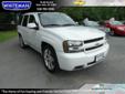 .
2006 Chevrolet TrailBlazer SS Sport Utility 4D
$20000
Call (518) 291-5578 ext. 74
Whiteman Chevrolet
(518) 291-5578 ext. 74
79-89 Dix Avenue,
Glens Falls, NY 12801
One Owner, Clean Carfax! With loads of interior room, a long list of features, and easy