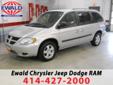 Ewald Chrysler-Jeep-Dodge
6319 South 108th st., Franklin, Wisconsin 53132 -- 877-502-9078
2006 Dodge Grand Caravan SE Pre-Owned
877-502-9078
Price: $10,906
Call for financing
Click Here to View All Photos (12)
Call for financing
Description:
Â 
Clean