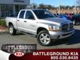 Â .
Â 
2006 Dodge Ram 1500
$19995
Call 336-282-0115
Battleground Kia
336-282-0115
2927 Battleground Avenue,
Greensboro, NC 27408
You might as well print this page out right now because this is the one for you! Feast your eyes on this beautiful 2006 Dodge