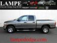 .
2006 Dodge Ram 1500
$14995
Call (559) 765-0757
Lampe Dodge
(559) 765-0757
151 N Neeley,
Visalia, CA 93291
We won't be satisfied until we make you a raving fan!
Vehicle Price: 14995
Mileage: 74298
Engine: Gas V8 4.7L/287
Body Style: Pickup
Transmission: