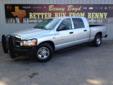 Â .
Â 
2006 Dodge Ram 2500
$24995
Call (855) 417-2309 ext. 634
Benny Boyd CDJ
(855) 417-2309 ext. 634
You Will Save Thousands....,
Lampasas, TX 76550
This Ram 2500 has a clean vehicle history report. Premium Sound wAux/iPod inputs. Easy to use Steering