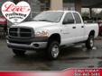 Â .
Â 
2006 Dodge Ram 2500 Quad Cab ST Pickup 4D 6 1/4 ft
$28699
Call
Love PreOwned AutoCenter
4401 S Padre Island Dr,
Corpus Christi, TX 78411
Love PreOwned AutoCenter in Corpus Christi, TX treats the needs of each individual customer with paramount