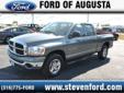 Steven Ford of Augusta
We Do Not Allow Unhappy Customers!
Â 
2006 Dodge Ram Pickup 1500 ( Click here to inquire about this vehicle )
Â 
If you have any questions about this vehicle, please call
Ask For Brad or Kyle 888-409-4431
OR
Click here to inquire