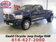 Ewald Chrysler-Jeep-Dodge
6319 South 108th st., Franklin, Wisconsin 53132 -- 877-502-9078
2006 Dodge Ram Pickup 3500 SLT Pre-Owned
877-502-9078
Price: $27,906
Call for a free Autocheck
Click Here to View All Photos (12)
Call for financing
Description:
Â 