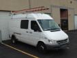 2006 Dodge Sprinter 3500
This Cargo utility van is setup and ready to go to work for you.
1 ton 3500 Sprinter Cargo van with dual wheels.
Tow Package
140 wheel base. Raised roof. Interior head clearance is 6
Back doors open fully. Security screens on all