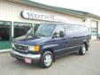 Westside Service
6033 First Street, Auburndale, Wisconsin 54412 -- 877-583-8905
2006 Ford Econoline Base Pre-Owned
877-583-8905
Price: $8,995
Call for financing options.
Click Here to View All Photos (19)
Call for warranty info.
Description:
Â 
IS YOUR