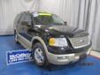 McCafferty Ford Kia of Mechanicsburg
6320 Carlisle Pike, Mechanisburg, Pennsylvania 17050 -- 888-266-7905
2006 Ford Expedition Eddie Bauer 4wd Pre-Owned
888-266-7905
Price: $21,992
Click Here to View All Photos (32)
Description:
Â 
We provide the one owner