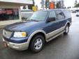Kal's Auto Sales
508 E Seltice Way Post Falls, ID 83854
(208) 777-2177
2006 Ford Expedition Eddie Bauer 4WD Blue / Tan
179,405 Miles / VIN: 1FMFU185X6LA67809
Contact
508 E Seltice Way Post Falls, ID 83854
Phone: (208) 777-2177
Visit our website at