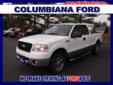 Â .
Â 
2006 Ford F-150 XLT
$15988
Call (330) 400-3422 ext. 186
Columbiana Ford
(330) 400-3422 ext. 186
14851 South Ave,
Columbiana, OH 44408
CARFAX: Buy Back Guarantee, Clean Title, No Accident. 2006 Ford F-150 XLT EXT. CAB 4X4. We make driving affordable.