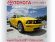 Summit Auto Group Northwest
Call Now: (888) 219 - 5831
2006 Ford Mustang
Internet Price
$21,488.00
Stock #
G30683
Vin
1ZVFT82H065131389
Bodystyle
Coupe
Doors
2 door
Transmission
Auto
Engine
V-8 cyl
Odometer
37560
Comments
Pricing after all Manufacturer