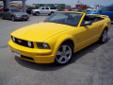 Â .
Â 
2006 Ford Mustang 2dr Conv GT
$22995
Call 620-231-2450
Pittsburg Ford Lincoln
620-231-2450
1097 S Hwy 69,
Pittsburg, KS 66762
Doesn't get much sportier than this convertible, with the power of the GT engine and the ultimate sound of the Shaker steroe