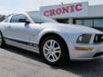 Cronic Buick GMC Chrysler Dodge Jeep Ram
2515 N Expressway, Griffin, Georgia 30223 -- 888-417-8499
2006 Ford Mustang GT Pre-Owned
888-417-8499
Price: $14,500
Proudly Serving the Atlanta, GA area for over 34 Years!
Click Here to View All Photos (22)