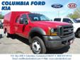 .
2006 Ford Super Duty F-450 DRW
$24990
Call (860) 724-4073
Columbia Ford Kia
(860) 724-4073
234 Route 6,
Columbia, CT 06237
New Arrival. A real head turner!! Ford FEVER! Includes a CARFAX buyback guarantee!! Safety Features Include: ABS, Passenger