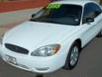 Â .
Â 
2006 Ford Taurus
$4995
Call 520-364-2424
Southern Arizona Auto Company
520-364-2424
1200 N G Ave,
Douglas, AZ 85607
2006 FORD TAURUS SE GREAT COMMUTER CAR, 4 DOOR SEDAN, ICE COLD AIR CONDITIONING, INTERIOR POWER EQUIPPED, CRUISE CONTROL AND MORE!