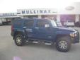 Â .
Â 
2006 HUMMER H3
$16901
Call (877) 250-6781 ext. 273
Mullinax Ford Kissimmee
(877) 250-6781 ext. 273
1810 E. Irlo Bronson Memorial Hwy (US 192),
KISSIMMEE, MULLINAX FORD, FL 34744
Light Cashmere w/Leather Seating Surfaces, ABS brakes, Alloy wheels,