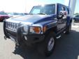 .
2006 Hummer H3 4WD 4DR SUV
$16999
Call (509) 203-7931 ext. 191
Tom Denchel Ford - Prosser
(509) 203-7931 ext. 191
630 Wine Country Road,
Prosser, WA 99350
Accident Free Auto Check Report. My!! My!! My!! What a deal! New Arrival!! Less than 99k Miles..