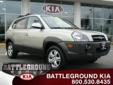 Â .
Â 
2006 Hyundai Tucson
$16995
Call
Battleground Kia
2927 Battleground Avenue,
Greensboro, NC 27408
So, You have narrowed down to this one - Congratulations! When they made this Tucson, it won rave reviews from many owners for its compact size platform