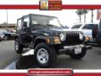 Â .
Â 
2006 Jeep Wrangler X
$14880
Call
Orange Coast Fiat
2524 Harbor Blvd,
Costa Mesa, Ca 92626
Power Tech 4.0L I6 and 4WD. Not just another Jeep! Sassy, Sporty, Spectacular! Wow! What a nice smaller SUV. This good-looking and fun 2006 Jeep Wrangler has a