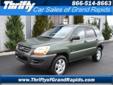 Â .
Â 
2006 Kia Sportage
$10995
Call 616-828-1511
Thrifty of Grand Rapids
616-828-1511
2500 28th St SE,
Grand Rapids, MI 49512
-CARFAX ONE OWNER- This Natural Olive 2006 Kia Sportage LX 4X4 looks great and is a Carfax One Owner vehicle which adds a lot of