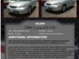 Lexus ES 330 Sedan 5 Speed Automatic Classic Silver Metallic 107000 6-Cylinder 3.3L V6 DOHC 24V2006 Sedan LUNA CAR CENTER 210-731-8510