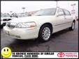 Â .
Â 
2006 Lincoln Town Car
$11940
Call 855-299-2434
Panama City Toyota
855-299-2434
959 W 15th St,
Panama City, FL 32401
Panama City Toyota - "Where Relationships are Born!"
Vehicle Price: 11940
Mileage: 71701
Engine: Gas/Ethanol V8 4.6L/281
Body Style: