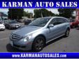 Karman Auto Sales 1418 Middlesex St, Â  Lowell, MA, US 01851Â  -- 978-459-7307
2006 Mercedes-Benz R-Class R500 4MATIC NAV
Price: $ 17,977
Click here to inquire 978-459-7307
Â 
Â 
Vehicle Information:
Â 
Karman Auto Sales 
Call us for more information on a