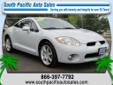 2006 Mitsubishi Eclipse GT
High Performance at a low price. This Eclipse is flat out fast! The 3.8L V6 pumps out plenty of horse power and the Sportronic transmission makes it a blast to drive. Inside you are treated to leather seats and a hard hitting