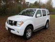 Â .
Â 
2006 Nissan Pathfinder
$15465
Call
Lincoln Road Autoplex
4345 Lincoln Road Ext.,
Hattiesburg, MS 39402
For more information contact Lincoln Road Autoplex at 601-336-5242.
Vehicle Price: 15465
Mileage: 83920
Engine: V6 4.0l
Body Style: Suv