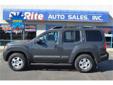 Bi-Rite Auto Sales
Midland, TX
432-697-2678
2006 NISSAN XTERRA ROOF RACK RUNNING BOARDS V6
Looking for that perfect family vehicle? This is the one for you! Comfortable, great gas mileage, great in the rain with a clean and functional interior. Very