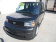 Â .
Â 
2006 Scion xB
$9995
Call
Garcia Hyundai Santa Fe
2586 Camino Entrada,
Santa Fe, NM 87507
Motorist's Choice Award Winner for Best Small Wagon! Rated Best in Fuel Economy by Intellichoice and Highest in Retained Value. Super clean inside and outside