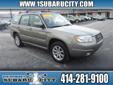 Subaru City
4640 South 27th Street, Milwaukee , Wisconsin 53005 -- 877-892-0664
2006 Subaru Forester 2.5 X Premium Package Pre-Owned
877-892-0664
Price: $10,995
Call For a free Car Fax report
Click Here to View All Photos (27)
Call For a free Car Fax
