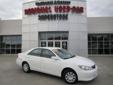 Northwest Arkansas Used Car Superstore
Have a question about this vehicle? Call 888-471-1847
Click Here to View All Photos (40)
2006 Toyota Camry STD Pre-Owned
Price: $13,995
Condition: Used
Model: Camry STD
Make: Toyota
Body type: Sedan
Year: 2006
VIN: